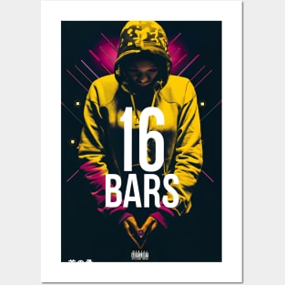 16 Bars - Design 1 (Female Version) Posters and Art